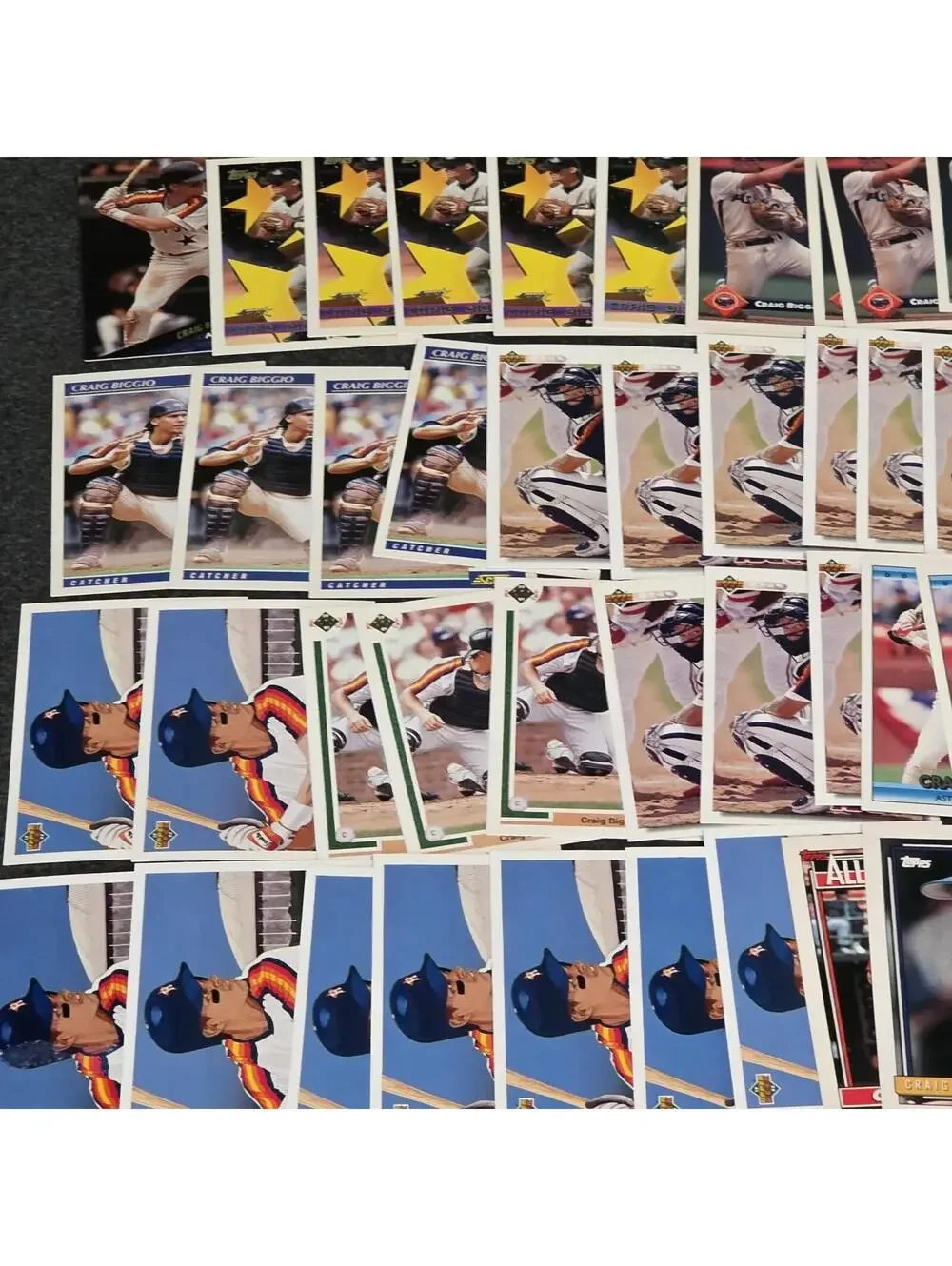 Craig Biggio Houston Astros HOF 124 Card Lot